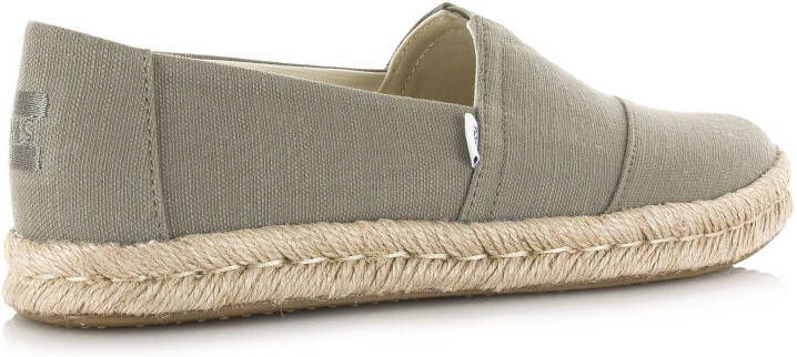 TOMS Alpargata Rope 2.0 | Olive Groen Katoen Espadrilles Dames