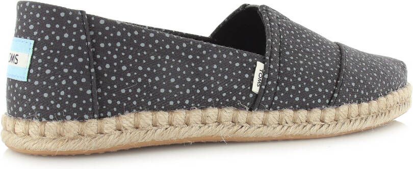 TOMS Alpargata rope Zwart Textiel Espadrilles Dames