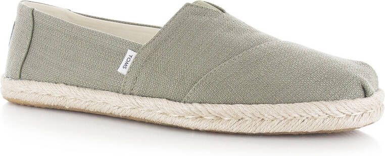 TOMS Alpargata rope Grijs Katoen Espadrilles Dames