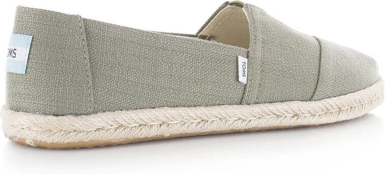 TOMS Alpargata rope Grijs Katoen Espadrilles Dames