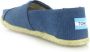 TOMS Seasonal classic Blauw Canvas Espadrilles Dames - Thumbnail 8