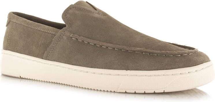 TOMS TRVL Lite brede loafers van suède Taupe Suede Loafers Heren