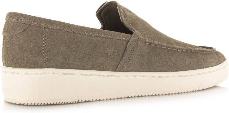 TOMS TRVL Lite brede loafers van suède Taupe Suede Loafers Heren