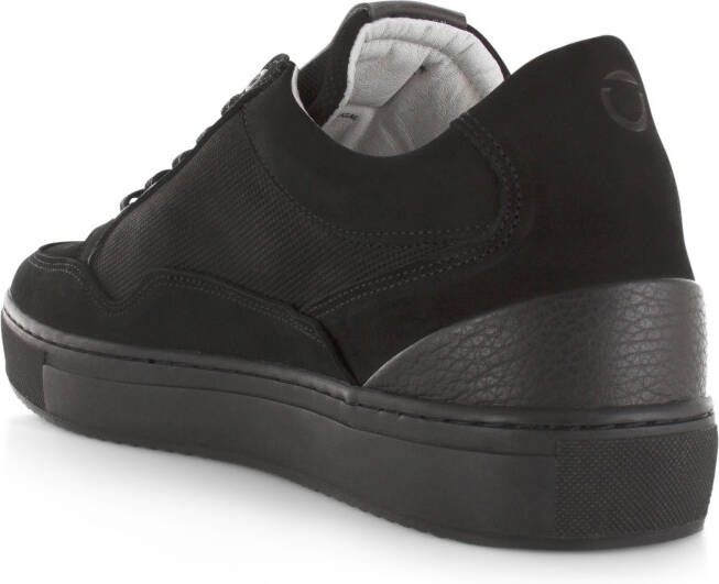 TOZEN Katashi 2 Zwart Nubuck Lage sneakers Heren