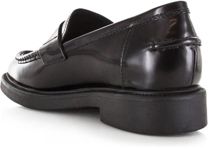 Vagabond Alex W Zwart Leer Loafers Dames