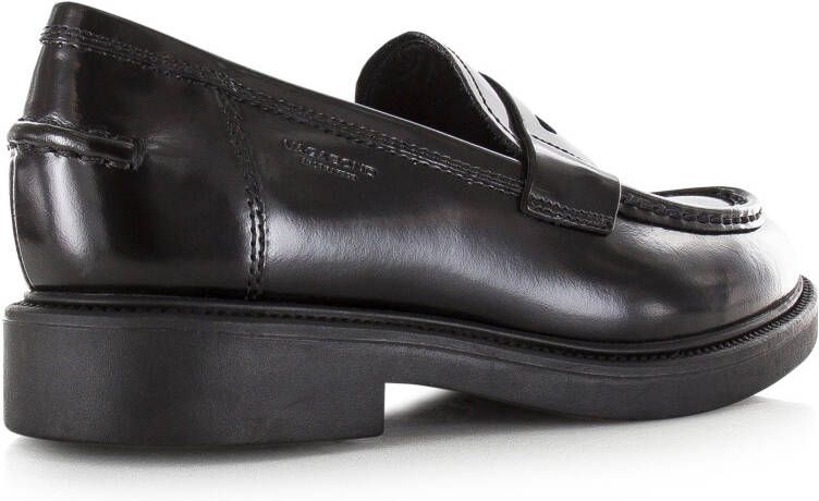 Vagabond Alex W Zwart Leer Loafers Dames