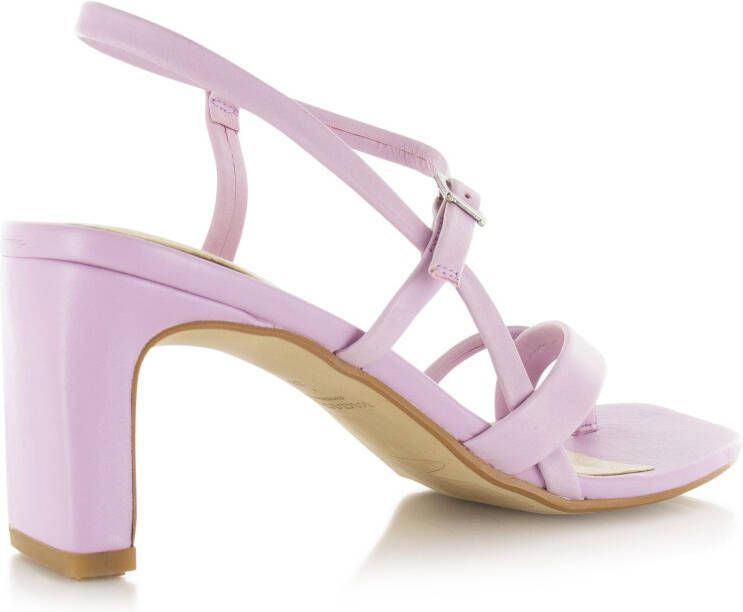 Vagabond Luisa Roze Leer Sandalen met hak Dames