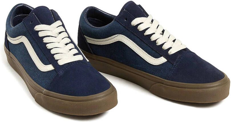 Vans Old Skool navy sneakers Blauw Canvas Lage sneakers Unisex