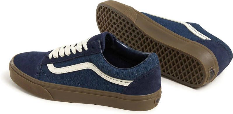 Vans Old Skool navy sneakers Blauw Canvas Lage sneakers Unisex