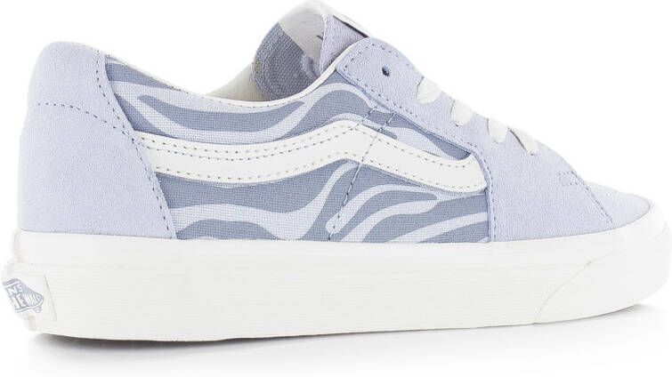 Vans Sk8-Low Blauw Suede Lage sneakers Dames