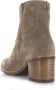 VIA VAI Flo Hayes Sierra Roccia Beige Suede Enkellaars met hak Dames - Thumbnail 8