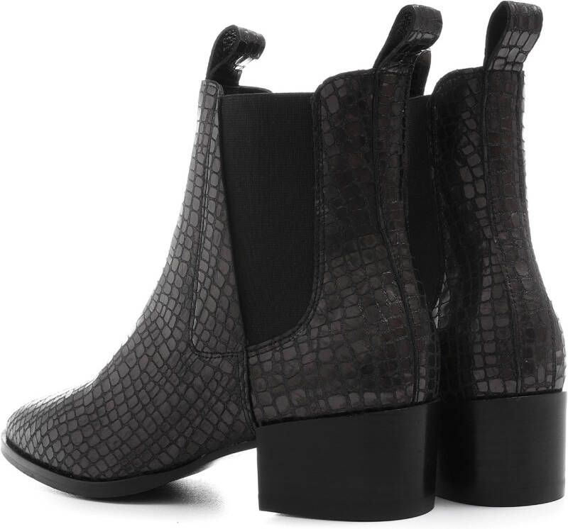 VIA VAI Rose Andrew laarzen zwart Leer Chelsea boots Dames