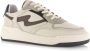 VIA VAI Sam Levi beige damessneakers Beige Leer Lage sneakers Dames - Thumbnail 9