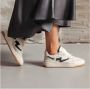 VIA VAI Sam Levi | studio combi creme Wit Leer Lage sneakers Dames - Thumbnail 9