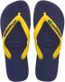 Havaianas Brasil Layers Blauw Rubber Teenslippers Unisex - Thumbnail 2