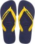 Havaianas Brasil Layers Blauw Rubber Teenslippers Unisex - Thumbnail 1