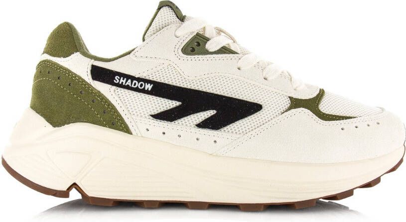 Hi-Tec Shadow | Gardenia Olivebranch Wit Suede Lage sneakers Unisex