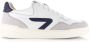 Hub Court | White Blue Ice Ivory Wit Leer Lage sneakers Heren - Thumbnail 2