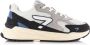 Hub Grid | white navy Wit Suede Lage sneakers Heren - Thumbnail 9