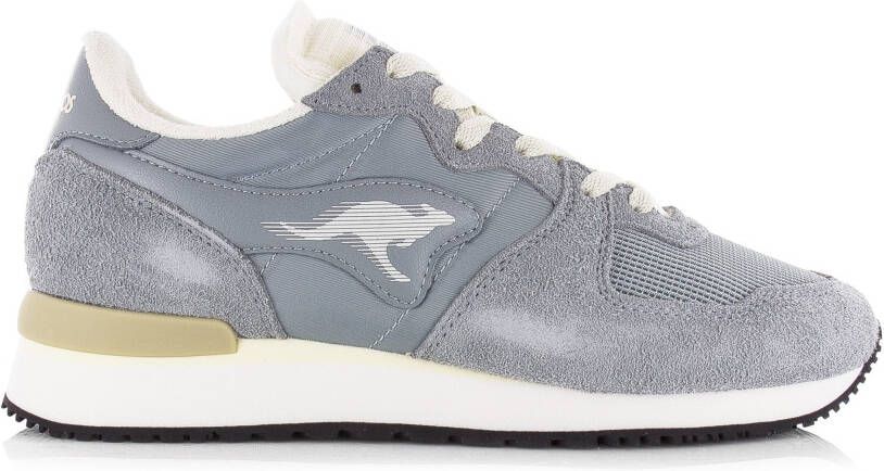 Kangaroos Aussie Mono Beige Mesh Lage sneakers Dames