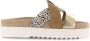 Maruti Bari Slippers Cognac Gold Pixel Offwhite Sandal - Thumbnail 4