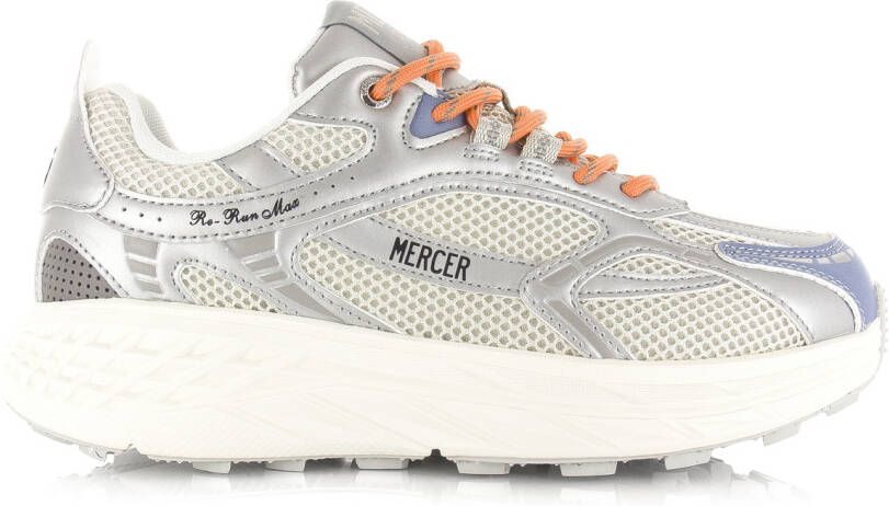 MERCER AMSTERDAM Low-Top Sneakers Mercer The Re-run Max Silver Surfer Sneakers Zilve in zilver