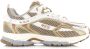 Mercer Amsterdam Elegante witte sneaker met gouden en zilveren accenten Beige Dames - Thumbnail 2