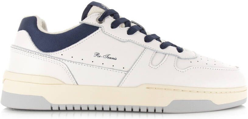 Mercer Amsterdam Mercer The Re-Tennis 1990 white blue Wit Leer Lage sneakers Heren