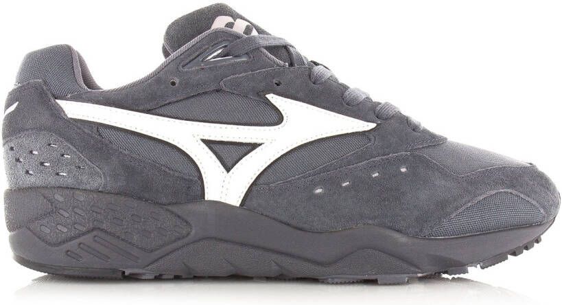 Mizuno Contender sneakers grijs Suede Lage sneakers Unisex