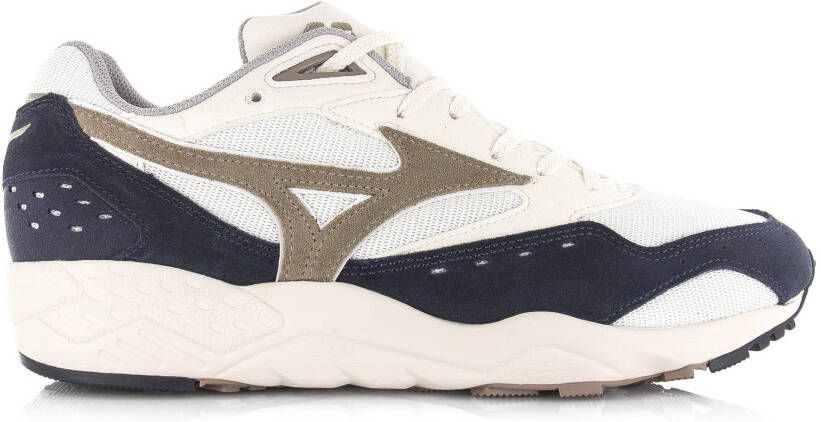 Mizuno Contender | snow white Kaki Mesh Lage sneakers Unisex