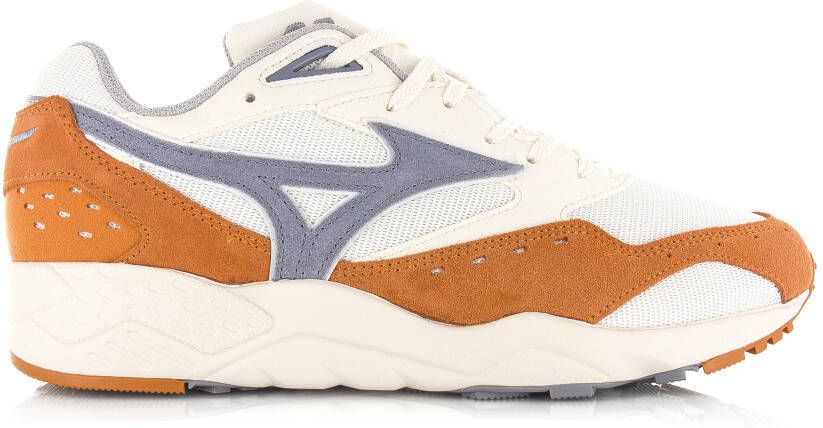 Mizuno Contender SnowWhite Tradewinds Gebroken wit Mesh Lage sneakers Unisex