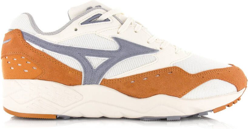 Mizuno Contender SnowWhite Tradewinds Gebroken wit Mesh Lage sneakers Unisex