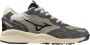 Mizuno Sky Medal B Grijs Suede Lage sneakers Unisex - Thumbnail 1