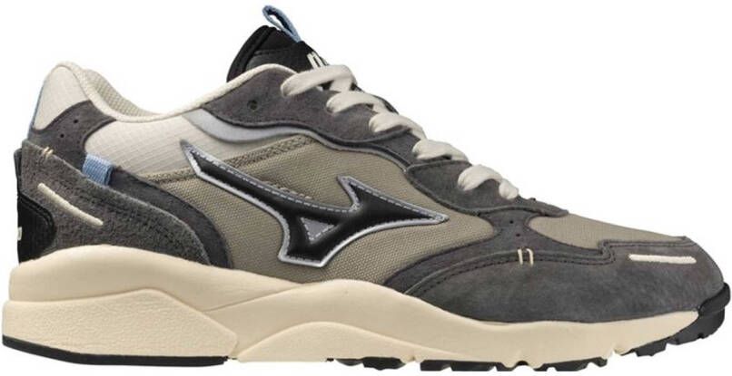 MIZUNO Lage Sneakers Sky Medal Maat: 41 Materiaal: Suède Kleur: Grijs