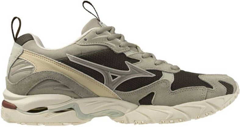 Mizuno WAVE RIDER 10 Beluga Kaki Suede Lage sneakers Unisex