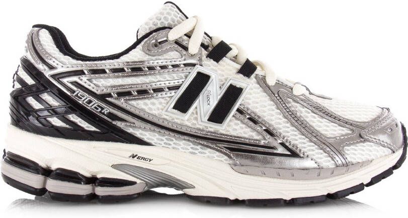 New Balance 1906R silver metallic Wit Mesh Lage sneakers Unisex