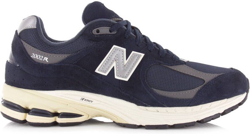 New Balance 2002R eclipse castlerock Blauw Suede Lage sneakers Unisex