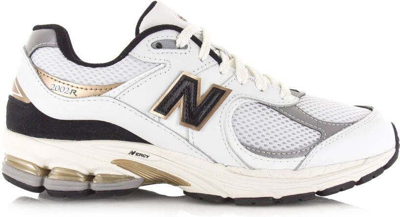 New Balance 2002R | white black Wit Leer Lage sneakers Unisex