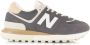 New Balance 574 Grijs Suede Lage sneakers Heren - Thumbnail 1