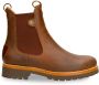 Panama Jack FRANCESCA IGLOO B5 Bruine stoere Chelsea boot met lamswol - Thumbnail 4