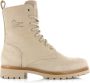 PANAMA JACK nubuck veterboots beige Nubuck Veterboots Dames - Thumbnail 3