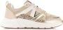 POELMAN C18582X9PSH25 Beige Goud Beige Mesh Lage sneakers Dames - Thumbnail 2