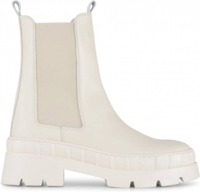 white womens chelsea boots