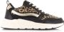 POELMAN zwarte sneakers animalprint Zwart Synthetisch Lage sneakers Dames - Thumbnail 2