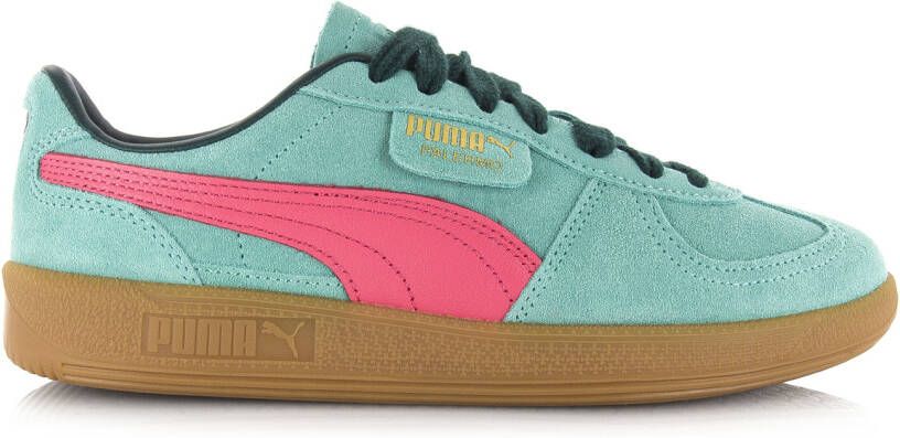 Puma Palermo | aqua suède sneakers Groen Suede Lage sneakers Unisex