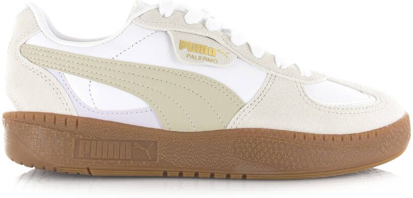 Puma Palermo Moda sneakers wit Textiel Lage sneakers Dames