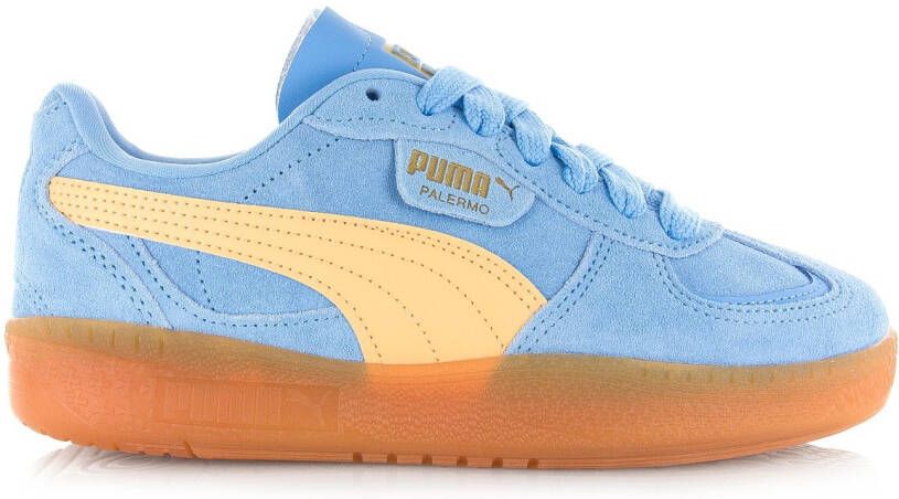 Puma Palermo Moda Xtra Gum Wns blauw Suede Lage sneakers Dames