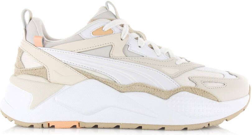 Puma RS-X Efekt Lux Wns Vapor Grey Beige Textiel Lage sneakers Dames