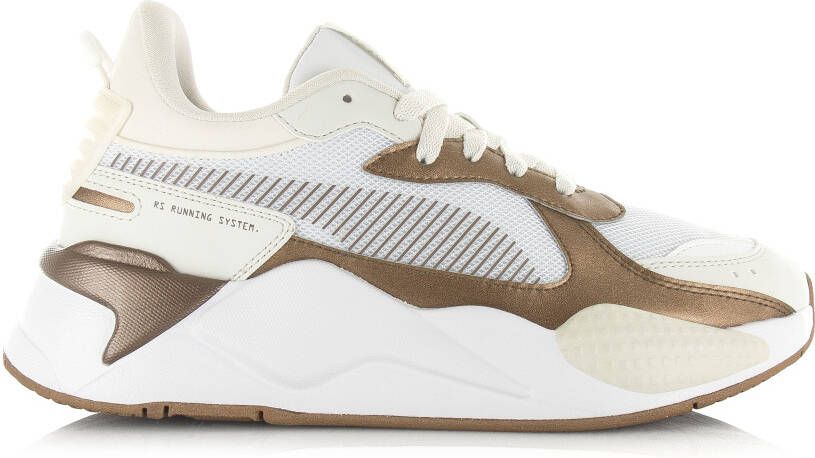 Puma RS-X Glow Up | vapor gray white Wit Leer Lage sneakers Dames