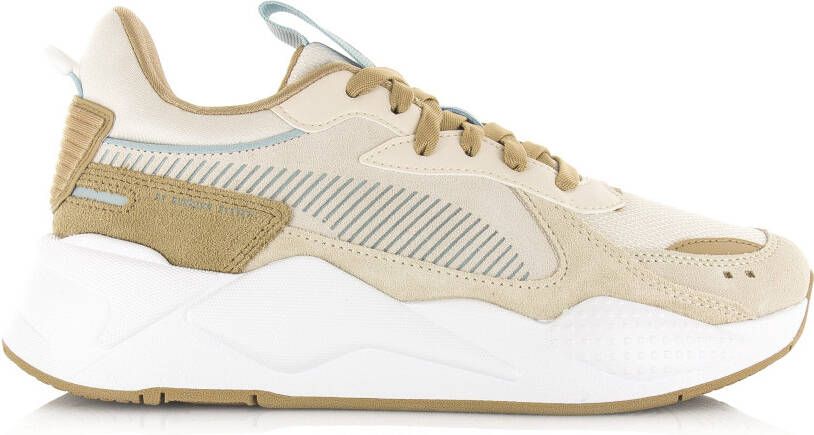 Puma RS-X Reinvent Wns | Prairie Tan W Wit Leer Lage sneakers Dames